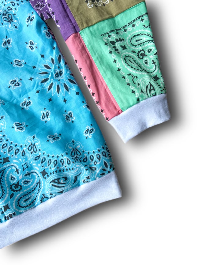 Pastel Bandana Hoodie