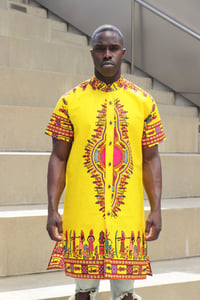 Image 1 of The Sika shirt-  bright yellow 