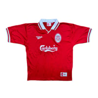 Image 1 of Vintage Liverpool 1997 Home Reebok Football Shirt 