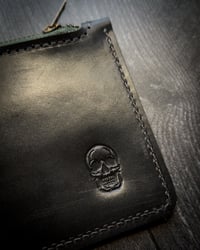 Image 2 of ZIPPER POUCH - RUSTIC BLACK
