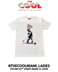 The Cool Club T-shirt (White/Navy/Red) 