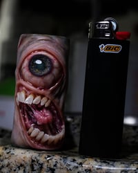 Image 11 of Custom lighter sleeve, lighter cover, Fits regular size bic lighters, OOAK | ver.1
