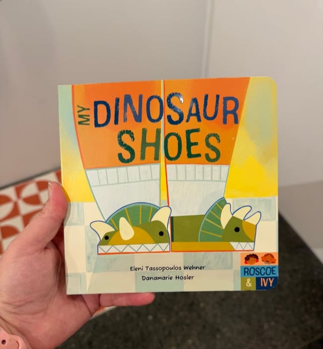 my dinosaur shoes board book