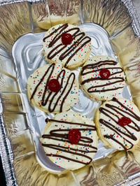 Image 3 of Gourmet Banana Split Sugar Cookies (5 HUGE cookies) PICKUP 2/7 from 1PM-3PM