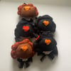 HELLOween DOLLY Vintage Style Halloween Witch Brooch 2