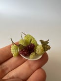 Miniature grapes 1:12 scale