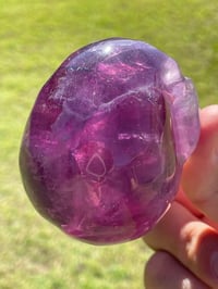 Image 7 of Purple Fluorite Crystal Skull #1884