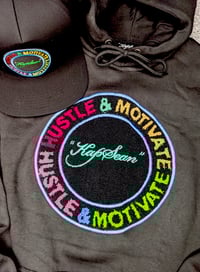 Image 4 of Hustle & Motivate Chenille Hoodie
