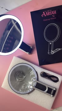 Image 1 of Make Up Mirror With LED and stand 