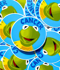 Cancer - Kermit Sticker