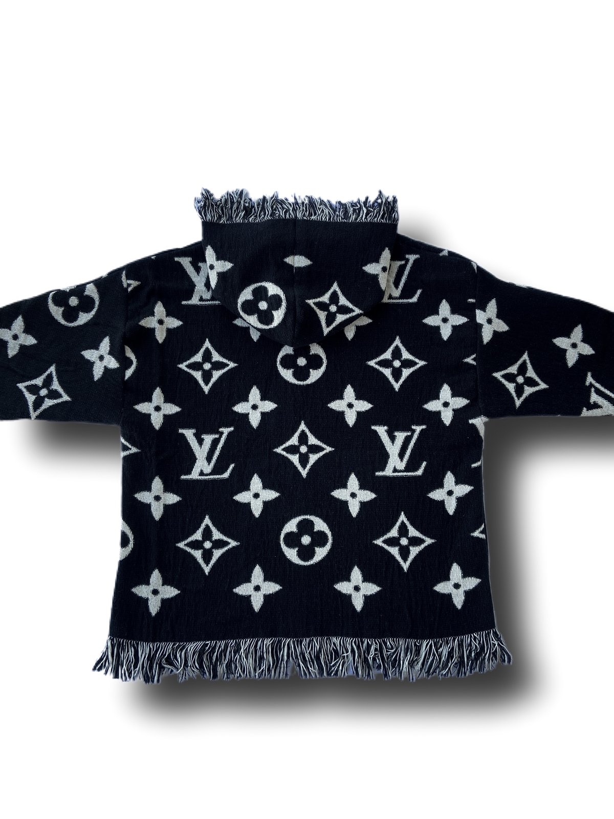 Lv deals fur hoodie