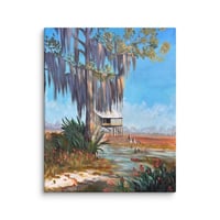 Image 3 of "Abbeville Irises" Canvas