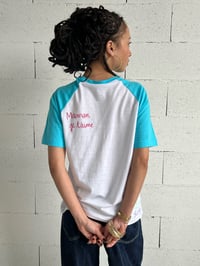 Image 3 of "ENFANCE" BLUE BASEBALL TEE ⚾️