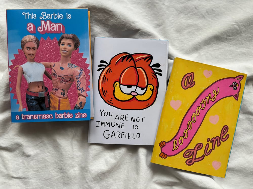 Image of Barbie / Garfield / Furby Zines