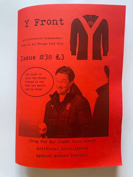 Image of Y Front Issue 38