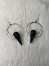 Witch Raven earrings      ($245.00)