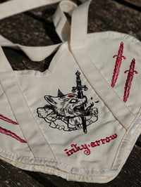 Image 2 of Heart embroidery | Totebag