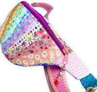 Image 2 of Patchwork Crossbody Fannypack 03