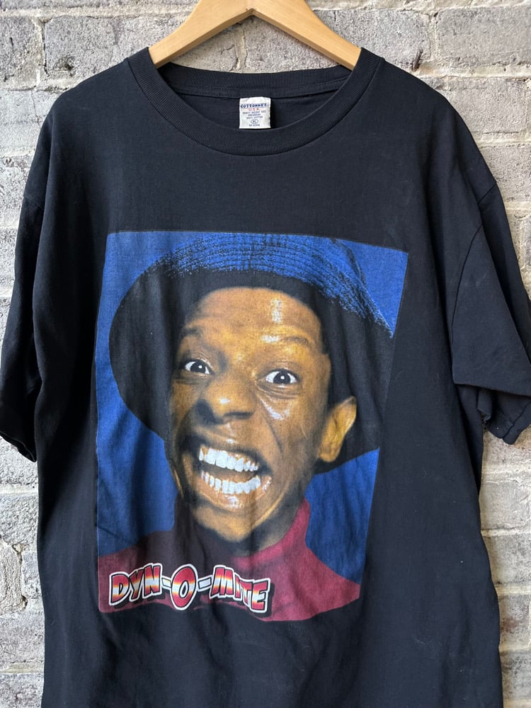 Image of 90’S VINTAGE J.J. From GOOD TIMES “DYN-O-MITE”  TV SHOW TEE, SIZE: XL