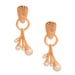 Image of Wildly Pearled Earrings Gold 