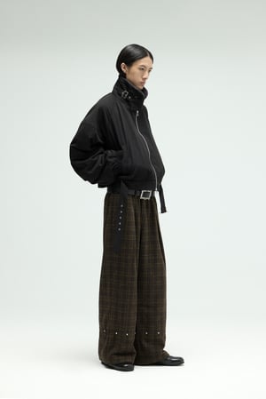 Image of EQUALNEAR - Heartcore Bomber Jacket (Black)