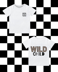 Image 6 of T-SHIRT: Leopard Wild Child
