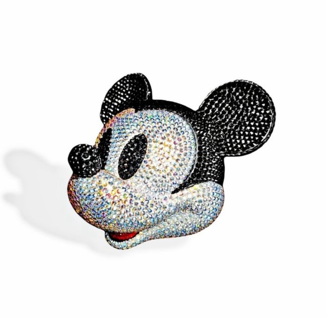 5000 Swarovski, Mickey 3D head