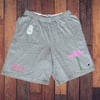BNE Lotus Flower Champion Shorts (grey)