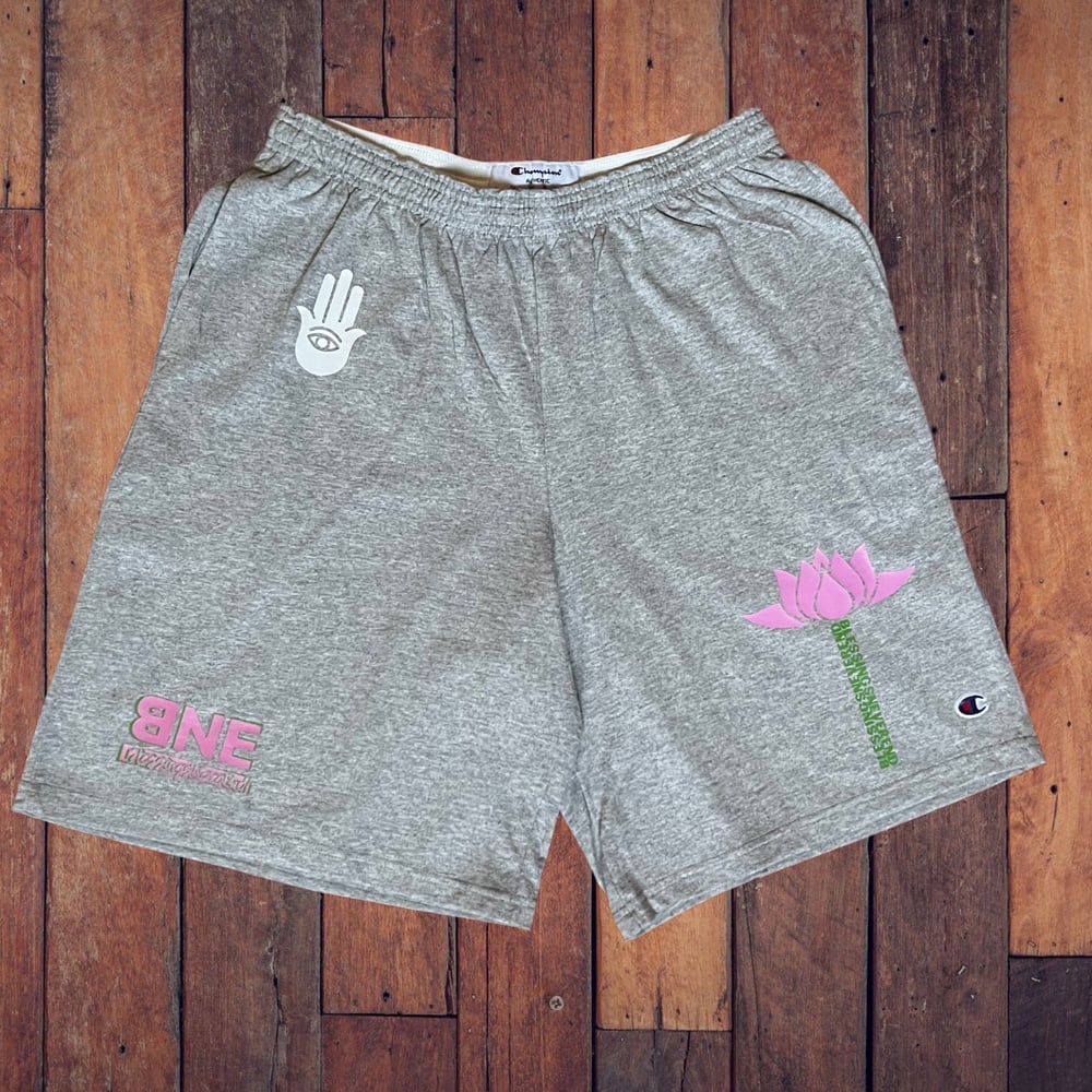 champion flower shorts