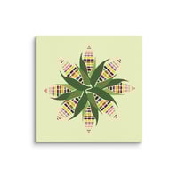 Image 13 of Sacred Corn Mandala. High Resolution Canvas Print with wood backing