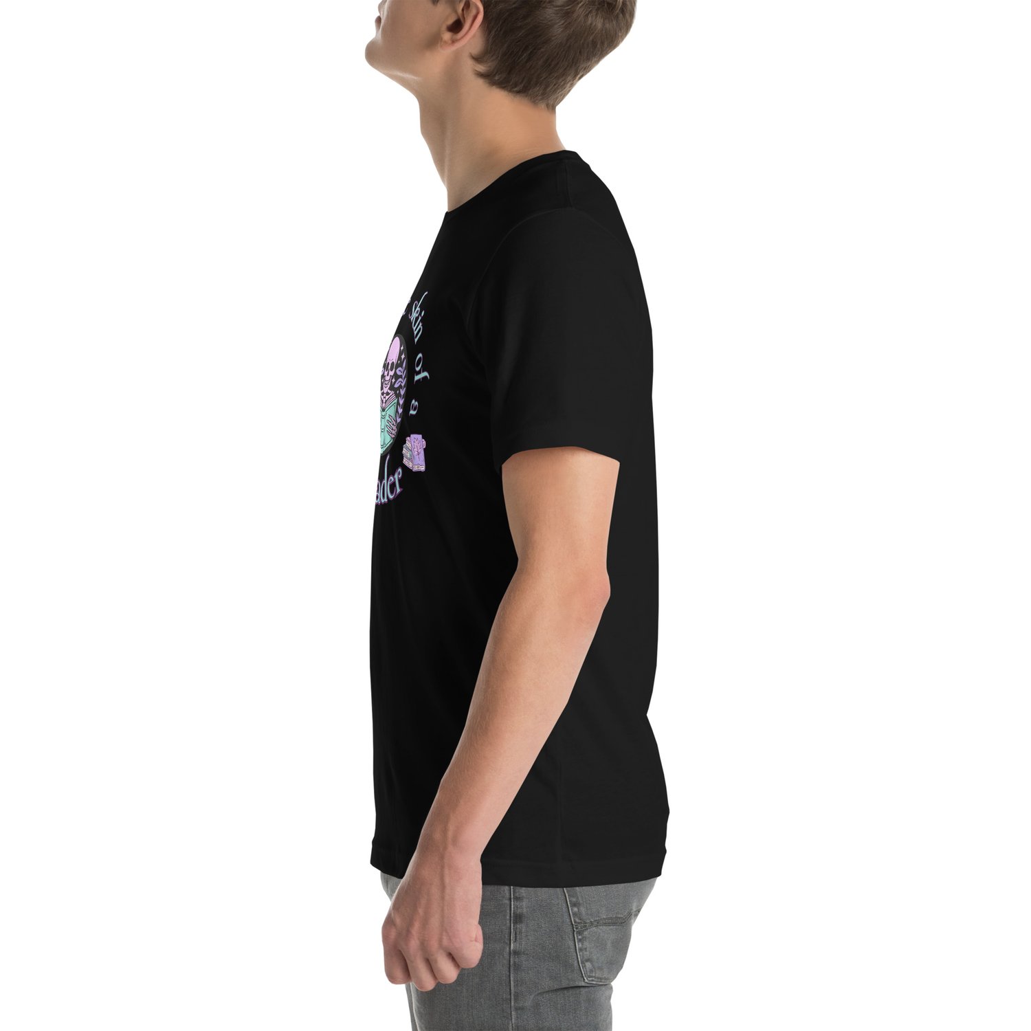 Image of skin of a reader Unisex t-shirt