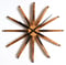 Image of Bourbon Barrel Sunburst Wall Clock