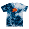 "Burn Your Idols" Oversized tie-dye t-shirt