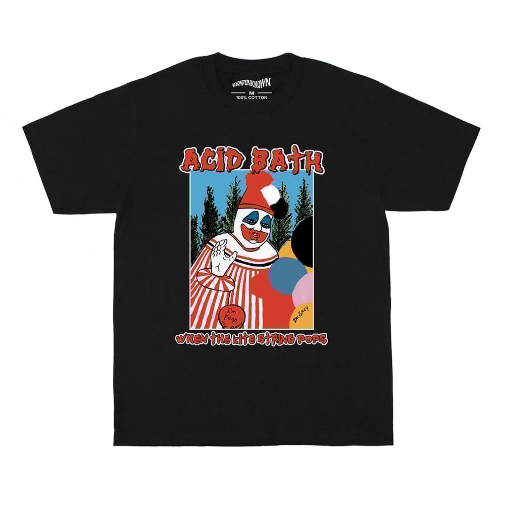 Acid Bath Shirt, Washed Premium T-Shirt – Heavy Metal Unisex Music Tee