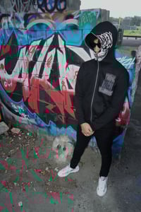 Image 4 of “DEMON FACE” FULL ZIP(RED)