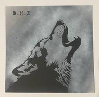 Image 2 of WOLF ORIGINAL + MATCHING STENCIL