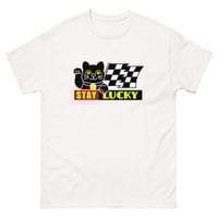 Image 4 of Stay Lucky Classic Tee Black/Red/White