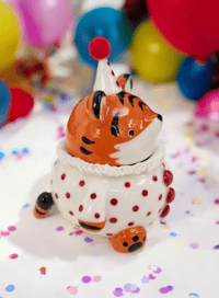 Image 2 of Circus Tiger Trinket Jar