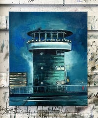 Image 2 of Painting / maleri / "Christianshavn – Malerdrømme og tankestreger – Kulturtårnet"