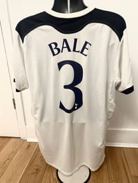 Image 3 of Tottenham Hotspur “BALE 3” 2010/11 Home Cup Shirt + UCL patches (XL)
