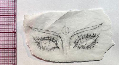 Image of EYES batch of 4 sketches