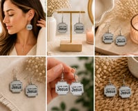 Image 6 of Love Like Jesus Earrings 