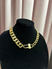 Image 4 of G Chunky Chain Necklace