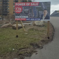 Commercial Sign Single "Read Description"