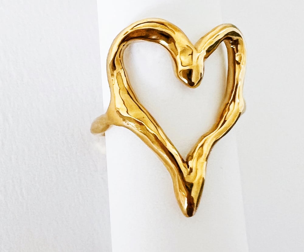 Image of Grace Heart Ring 