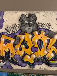 Image 3 of Awal “Big dog” metal sign 