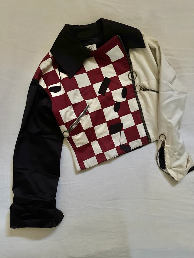 early 90s Complice by dolce and gabanna music moto jacket