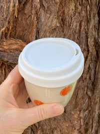 Image 3 of Latte Travel/ Keep Cup ‘Orange Dot’