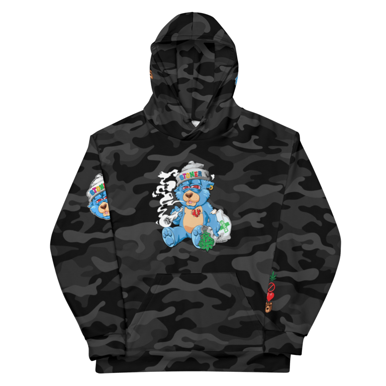 Stoner NCB Black Camo Hoodie Image 2