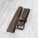 20mm Olive Brown Strap